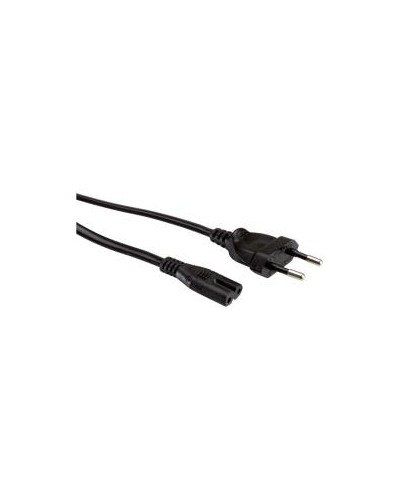 NILOX TECH - Cavo alimentazione con connettore IEC C7 a connettore CEI 23-16/VII, femmina a maschio, lunghezza cavo 5 mt