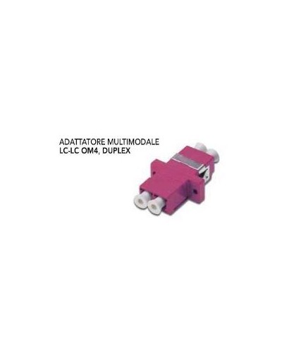 ADATTATORE LC DUPLEX MM VIOLA
