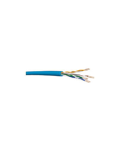 CAVO U/UTP CAT.6 ECA AZZURRO 1000M