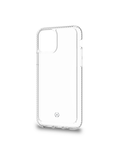 HEXALITE - Cover trasparente semi rigida, ultra resistente in Poliuretano + Policarbonato compatibile con Apple iPhone 11 Pro M