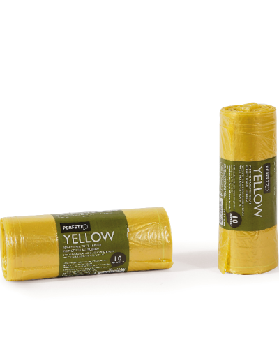 SACCHI IMMONDIZIA 70X110 GIALLO CONF.10