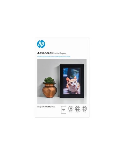 CARTA FOTO LUCIDA 10X15CM S/B(25FG)