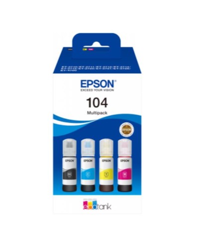 EPSON - 104 ECOTANK 4 COLORI MULTIPACK