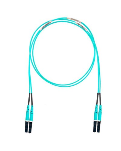 NetKey® 2 Fiber Patch Cord, 2mm, OM4, LC Duplex, LSZH, 2m