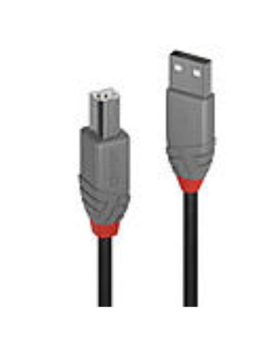 Cavo USB 2.0 Tipo A a B Anthra Line, 2m
