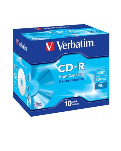 CDR DATAL.90MIN 800MB 40X  CF.10  S