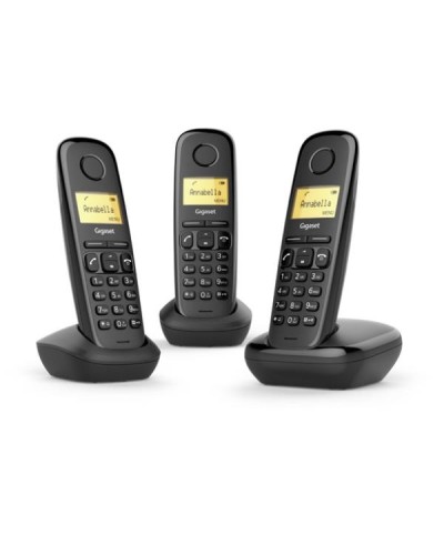 CORDLESS A170 TRIO NERO