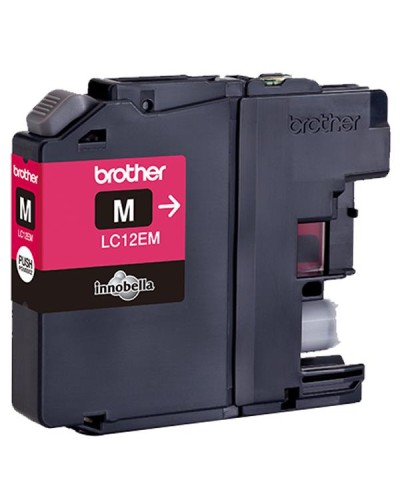 Cartuccia inchiostro Magenta Brother LC12EM