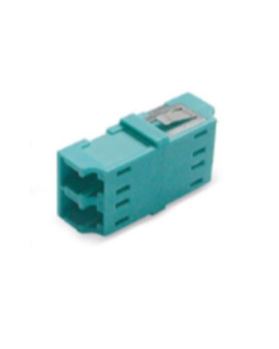 ADATTATORE LC DUPLEX MM AQUA