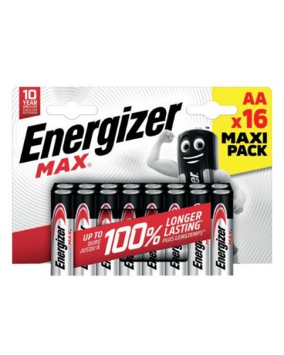 ENERGIZER - Batteria Max AA conf.16