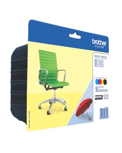 Valuepack 4 cartucce inchiostro Brother LC229XLVALBP