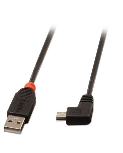 CAVO USB 2.0/USB mini-B AD ANGOLO NERO 2M