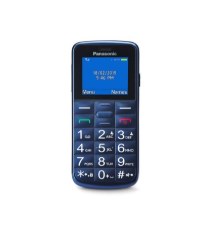 CELLULARE SENIOR KX-TU110 BLU