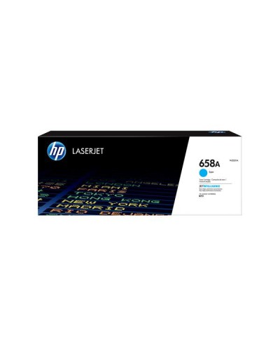 HP 658A CYAN LASERJET TONER