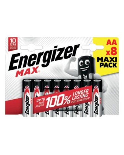 ENERGIZER - Batteria Max AA conf.8