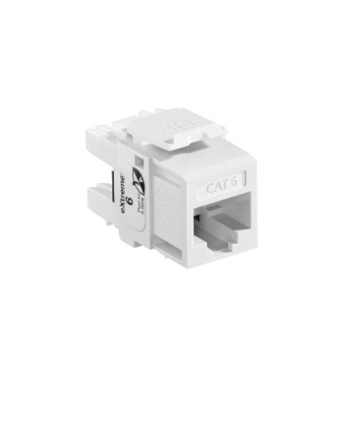 PRESA EXTREME RJ45U CAT.6 BIANCO