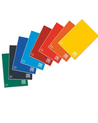 Quaderno ONE COLOR A4 - 5M senza marg. (conf.10)