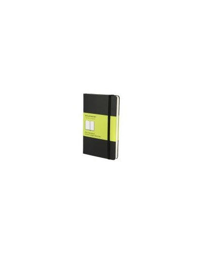 TACCUINO POCKET RIGIDO NERO PPBIANC