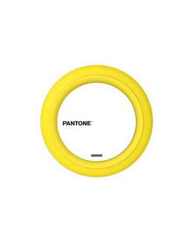 PANTONE - Caricabatteria wireless, cavo alimentazione MicroUsb input e USB-A output, potenza massima 10 Watt