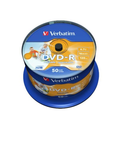 SPINDLE 50 DVD-R 4 7GB 16X PRINT. S