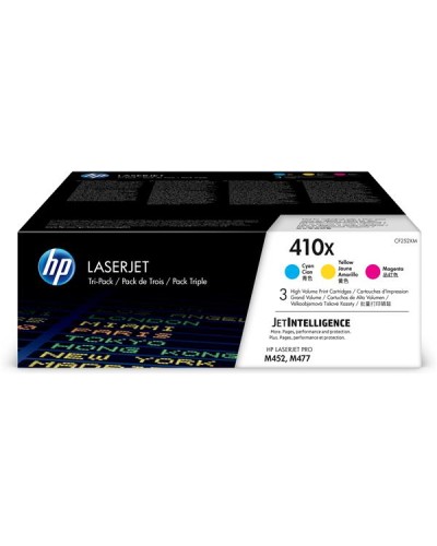 410X 3PACK HIGH YIELD C/M/Y TONER