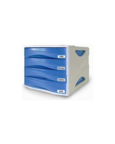 CASSETTIERA 4 CASSETTI AZZ TR