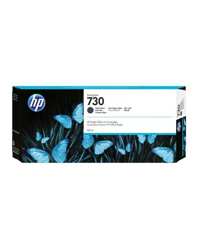 HP 730 300-ML MATTE BLACK INK CRTG