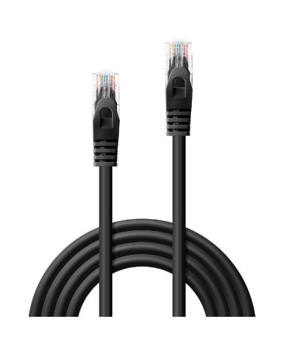 Cavo di Rete Cat.6 U/UTP Nero, 0.5m