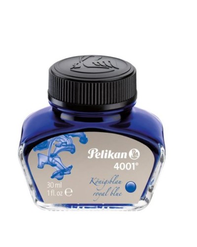 INCHIOSTRO STILOGRAFICA PELIKAN 4001 BLU ROYAL ML 30