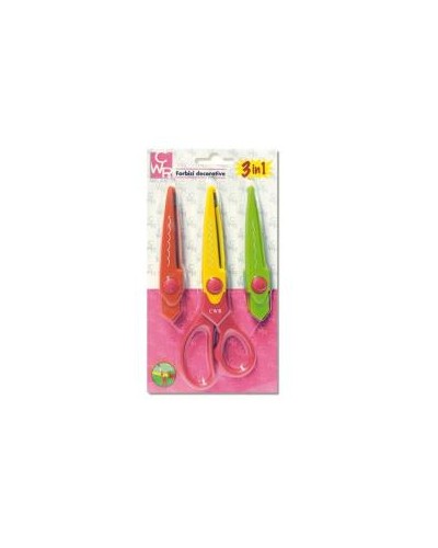 FORBICI 3 LAME DECORATIVE 17CM