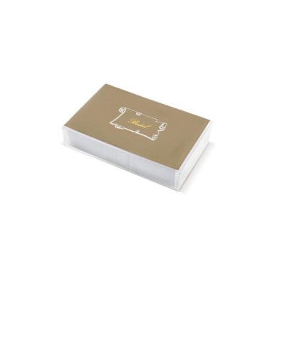 Scatola 100 biglietti + 100 buste – Bristol – bianco – 90x 140mm – Rex Sadoch