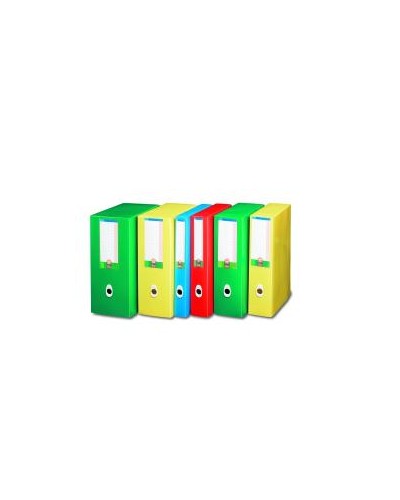 SCATOLA ARCHIVIO PROGETTO PLUS DORSO 12 GIALLA