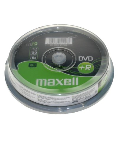 Maxell Dvd+R 4.7Gb 16X Campana 10 Pz