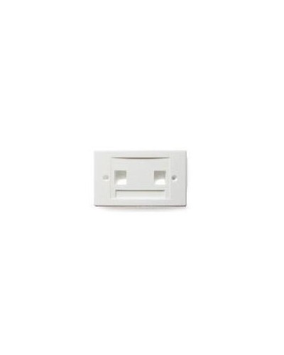 PLACCA 503 PER 2 KEYSTONE BIANCA