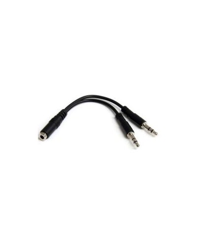 Adattatore jack 3.5mm femmina a 2 maschi