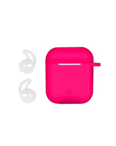 AIRCASE - Custodia in silicone morbido compatibile con Airpods 1st Gen. / 2nd Gen.