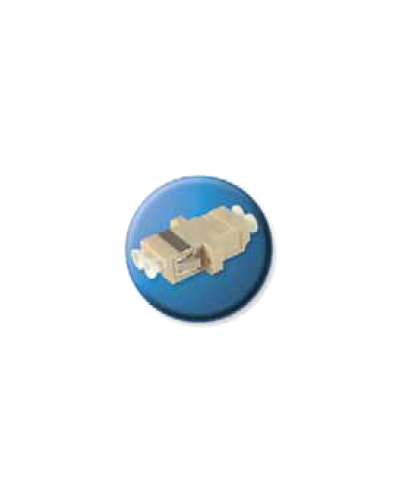 ADATTATORE LC DUPLEX MM BEIGE