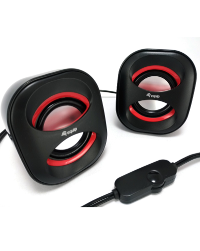 EQUIP – MINI USB SPEAKER 2.0, 6W, jack 3.5mm