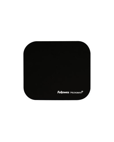 Fellowes Mouse Pad con Microban, Nero