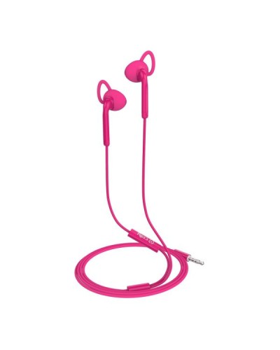 UP400ACT - Auricolare a filo stereo con jack 3,5mm a goccia, remote control e microfono integrato, comodi archetti, lunghezza c