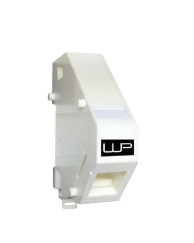 ADATTATORE DIN-RAIL PER MODULI KEYSTONE, IP20, BIANCO