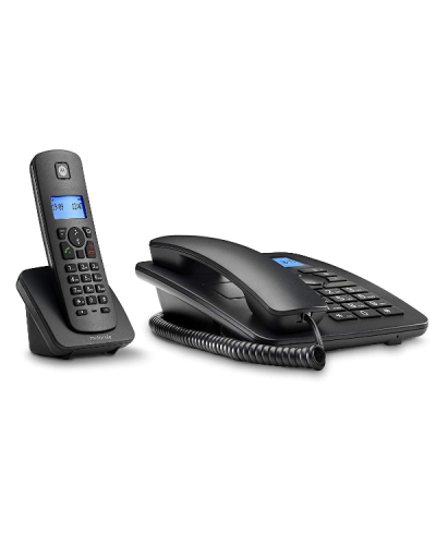 CORDLESS + FISSO - C4201 COMBO NERO