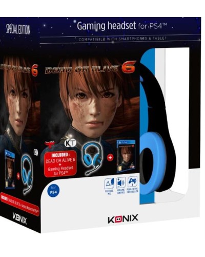 DEAD OR ALIVE 6+HEADPHONES PS4