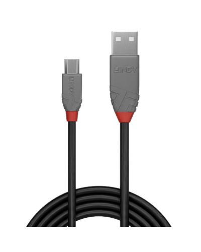 CAVO USB 2.0 TIPO A/micro B NERO, 0,2M