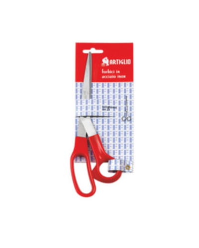 FORBICI MANICO ROSSO ABS CM18 TRYME