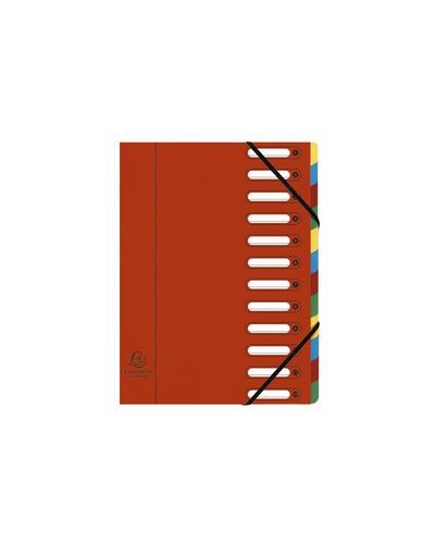 CLASSIFICATORI 12SCOMPART ROSSO