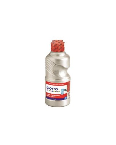 FLACONE 250ML TEMPERA ARGENTO METAL