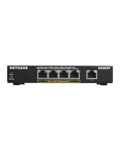 NETGEAR GS305 Switch Unmanaged 5 porte Gigabit, Garanzia 3 anni