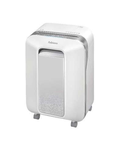 Distruggi documenti a microframmento LX201 da scrivania con INTELLIBAR bianco