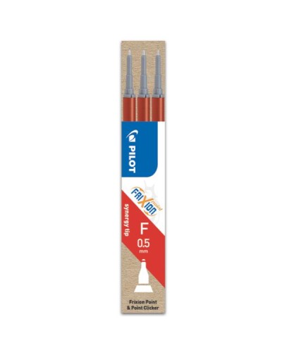CF3REFILL FRIXION POINT 0.5 ROSSO